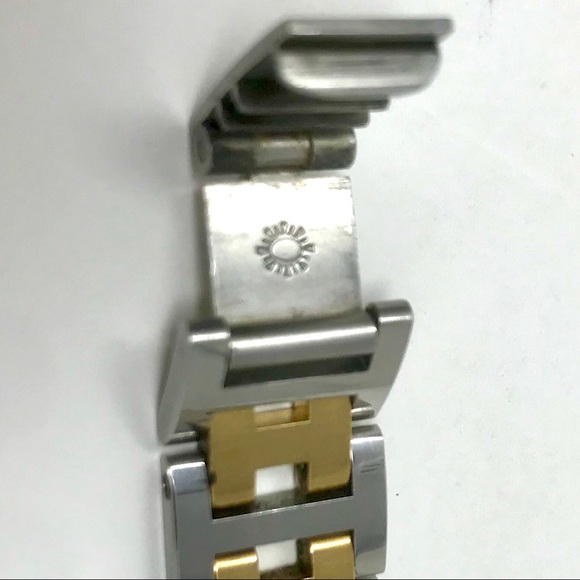 **SOLD** Hermès Croisiere Two-Tone Quartz Watch - Picture 11 of 14